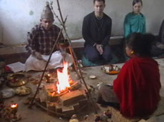 Fire Ritual for purifying obstructions